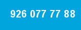 926 077 77 88